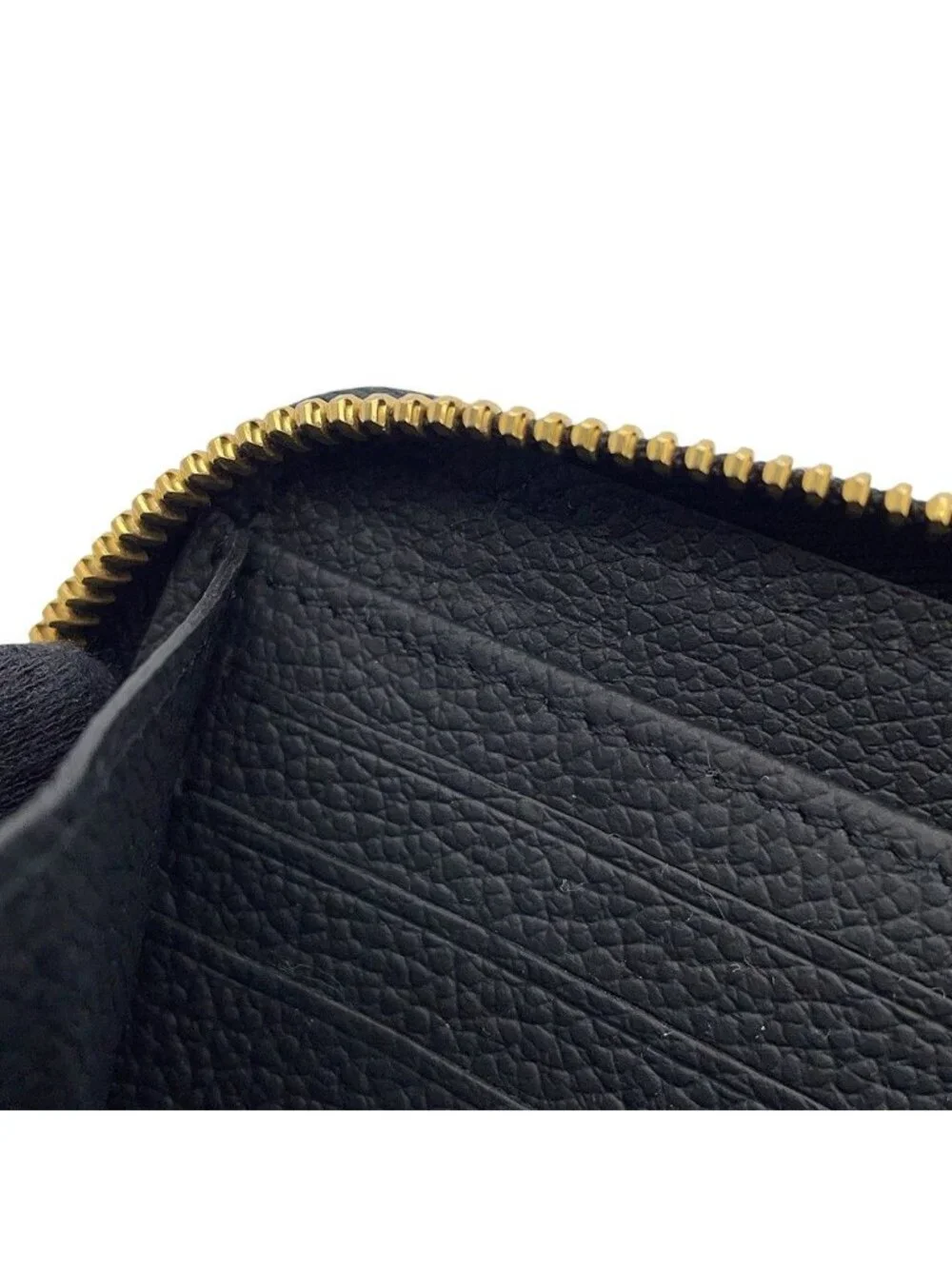 Louis Vuitton Wallet Monogram Empreinte Zippy Black